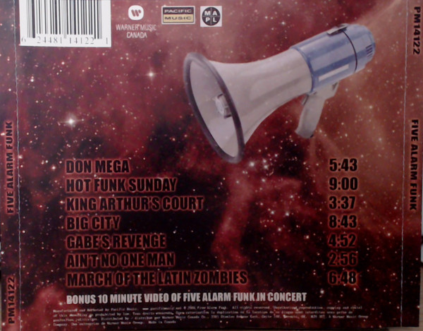 Five Alarm Funk - Five Alarm Funk (CD, Album, Enh) (Mint (M)) - Image 4