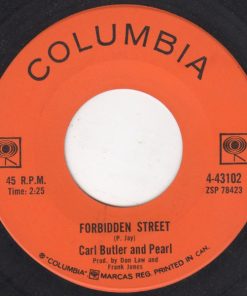 Alternative view of Carl & Pearl Butler - When The Door Swings Shut (7", Single) (Very Good (VG))