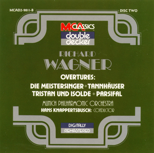 Richard Wagner, Münchner Philharmoniker, Hans Knappertsbusch - Overtures (2xCD, Comp, RM, Two) (Near Mint (NM or M-)) - Image 5