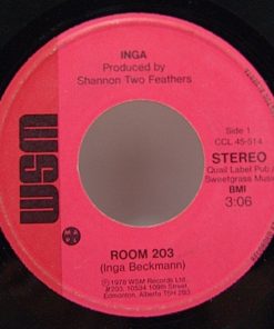 Inga Beckmann - Room 203 / Come To Me (7", Single) (Very Good (VG))