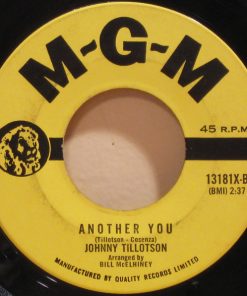 Alternative view of Johnny Tillotson - Talk Back Trembling Lips / Another You (7", Single) (Very Good Plus (VG+))