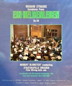 Alternative view of Richard Strauss, Herbert Blomstedt, Staatskapelle Dresden - Ein Heldenleben (CD, Album) (Near Mint (NM or M-))