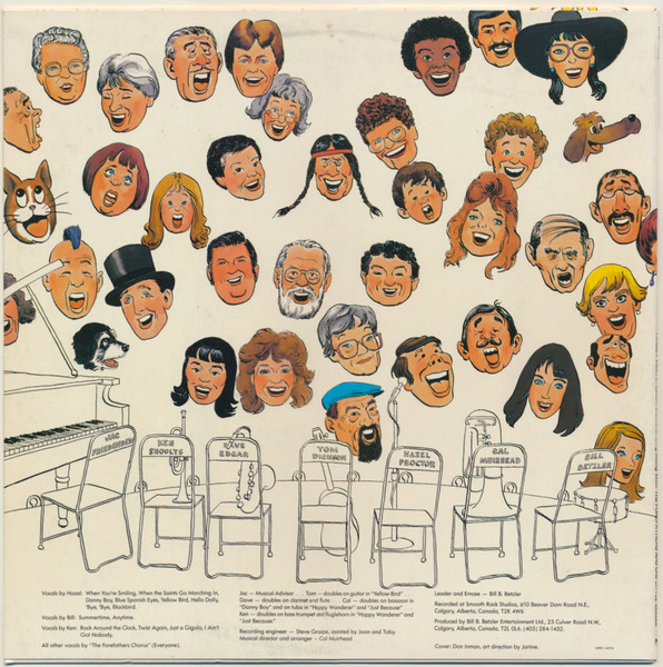 The Forefathers And One Little Mama - Sing Along with the Forefathers (LP, Album) (Mint (M)) - Image 2