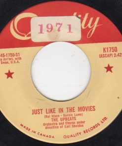 The Upbeats (3) - Just Like In The Movies (7", Single) (Very Good Plus (VG+))