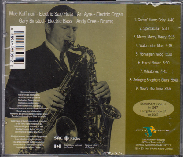 Moe Koffman - 1967 (CD, Album, RE) (Mint (M)) - Image 2