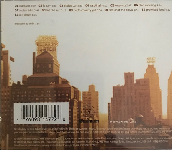 Ox (3) - Dust Bowl Revival (CD, Album) (Mint (M)) - Image 2