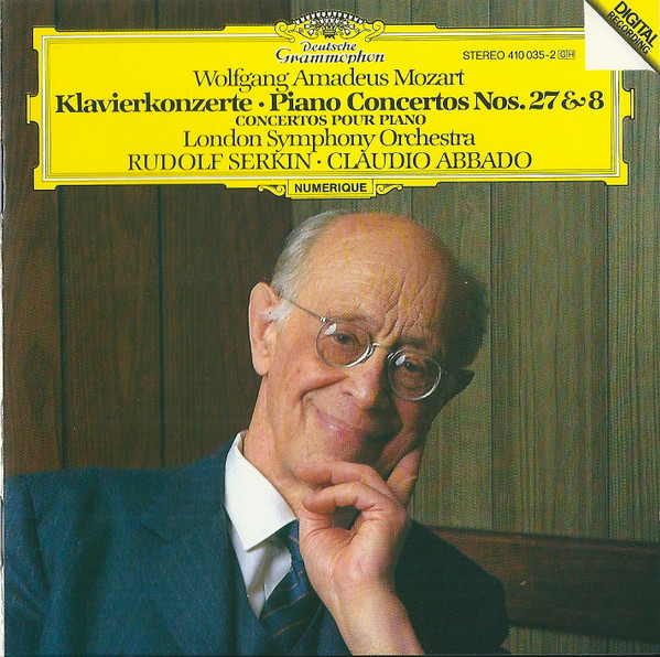 Wolfgang Amadeus Mozart - London Symphony Orchestra, Rudolf Serkin, Claudio Abbado - Klavierkonzerte · Piano Concertos Nos. 27 & 8 (CD) (Near Mint (NM or M-))