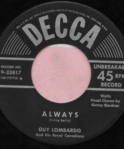 Alternative view of Guy Lombardo And His Royal Canadians - Easter Parade / Always (7", Single) (Very Good Plus (VG+))