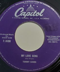 Tommy Sands - My Love Song / Ring-A-Ding-A-Ding (7", Single) (Very Good (VG))