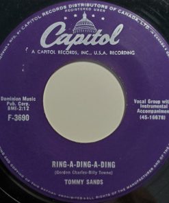 Alternative view of Tommy Sands - My Love Song / Ring-A-Ding-A-Ding (7", Single) (Very Good (VG))