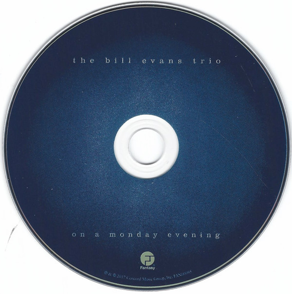 The Bill Evans Trio - On A Monday Evening (CD, Album, Mono) (Mint (M)) - Image 3