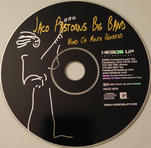 Jaco Pastorius Big Band - Word Of Mouth Revisited (CD, Album, Enh, Dig) (Near Mint (NM or M-)) - Image 3
