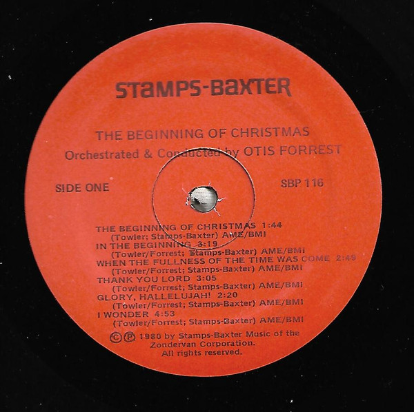 Unknown Artist - The Beginning Of Christmas (LP, Album) (Mint (M)) - Image 3