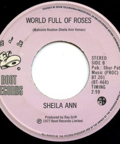 Alternative view of Sheila Ann - You Know Who / World Full Of Roses (7", Single) (Very Good Plus (VG+))