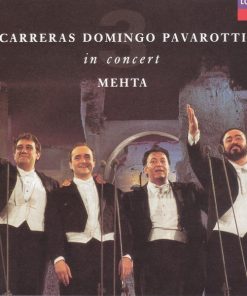 José Carreras, Placido Domingo, Luciano Pavarotti - In Concert (CD, Album, Club) (Near Mint (NM or M-))