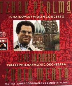 Pyotr Ilyich Tchaikovsky – Itzhak Perlman, Israel Philharmonic Orchestra, Zubin Mehta, Janet Goodman Guggenheim - Violin Concerto. Live In Russia (CD, Album) (Near Mint (NM or M-))