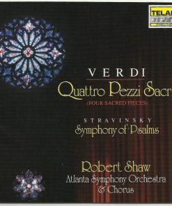 Giuseppe Verdi, Igor Stravinsky, Atlanta Symphony Orchestra & Atlanta Symphony Chorus, Robert Shaw - Verdi: Quattro Pezzi Sacri (Four Sacred Pieces); Stravinsky: Symphony Of Psalms (CD) (Near Mint (NM or M-))