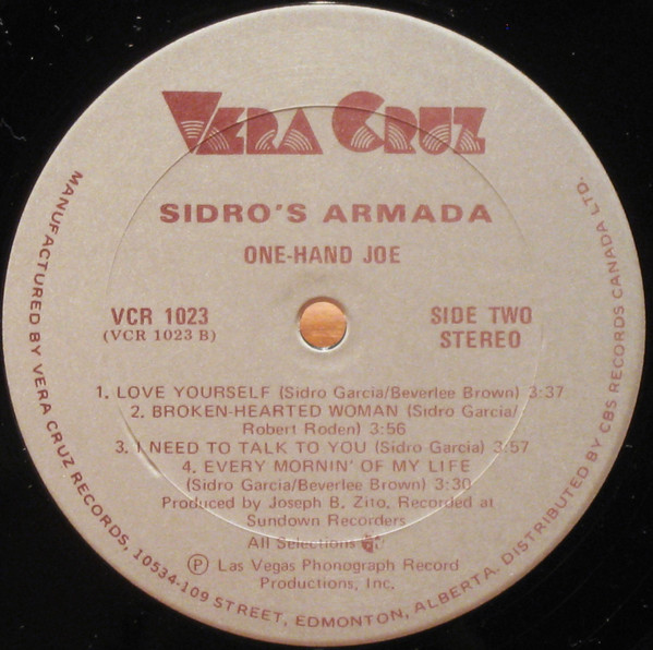 Sidro's Armada (2) - One-Hand Joe (LP, Album) (Mint (M)) - Image 4