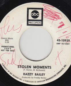 Alternative view of Razzy Bailey - Re-enlistment Papers (7", Promo) (Very Good Plus (VG+))