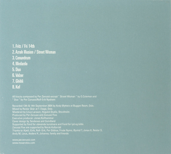 Zanussi Five - Zanussi Five (CD, Album) (Near Mint (NM or M-)) - Image 4