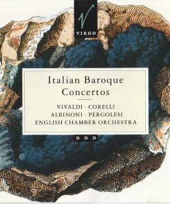Antonio Vivaldi, Arcangelo Corelli, Tomaso Albinoni, Giovanni Battista Pergolesi, English Chamber Orchestra - Italian Baroque Concertoes (CD, Comp) (Near Mint (NM or M-))