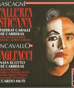 Pietro Mascagni, Montserrat Caballé, José Carreras, Matteo Manuguerra, Ruggiero Leoncavallo, Renata Scotto, Kari Nurmela, The Ambrosian Opera Chorus, Philharmonia Orchestra, Riccardo Muti - Cavalleria Rusticana / I Pagliacci (2xCD, Album, RM) (Near Mint (NM or M-))