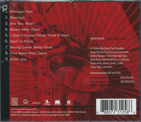 Benny Golson - The Best Of Benny Golson (CD, Comp) (Near Mint (NM or M-)) - Image 2