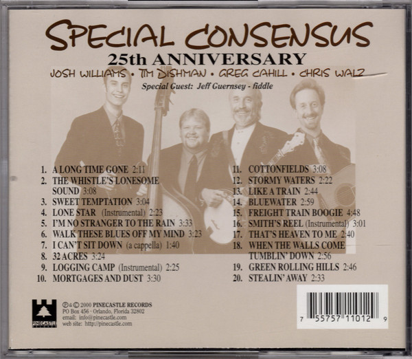 The Special Consensus - 25th Anniversary (CD, Album) (Near Mint (NM or M-)) - Image 2