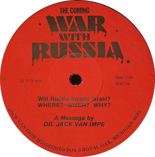 Jack Van Impe - The Coming War With Russia: Will Russia Invade Israel? (LP) (Mint (M)) - Image 3