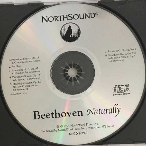 Ludwig van Beethoven - Beethoven Naturally (CD) (Near Mint (NM or M-)) - Image 3