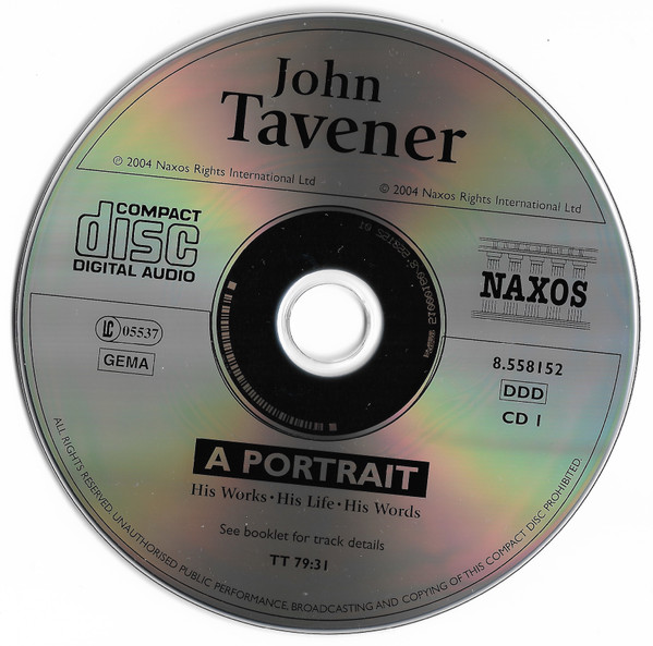 John Tavener - A Portrait (His Works・His Life・His Words) (2xCD, Comp, Ltd) (Near Mint (NM or M-)) - Image 3