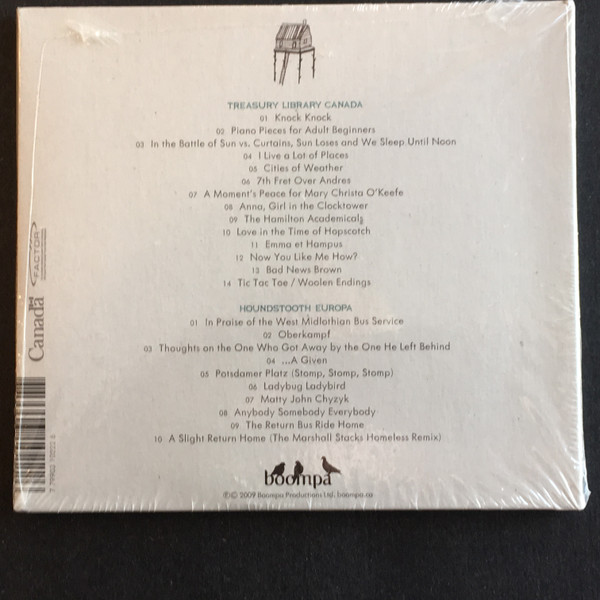 Woodpigeon - Treasury Library Canada C/W Houndstooth Europa (2xCD, Album) (Near Mint (NM or M-)) - Image 2