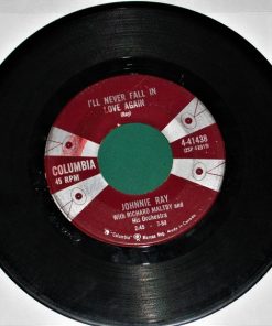 Johnnie Ray With Richard Maltby And His Orchestra - I'll Never Fall In Love Again (7", Single, Mono) (Very Good Plus (VG+))
