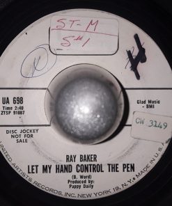 Alternative view of Ray Baker - Forty Steps (7", Promo) (Very Good (VG))