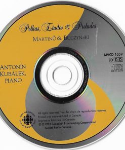 Alternative view of Bohuslav Martinů & Walter Buczynski, Antonin Kubalek - Polkas, Etudes & Preludes (CD, Album) (Near Mint (NM or M-))
