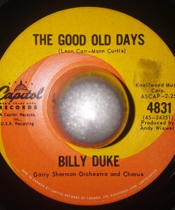 Alternative view of Billy Duke - Summer At The Shore (7", Single) (Very Good Plus (VG+))
