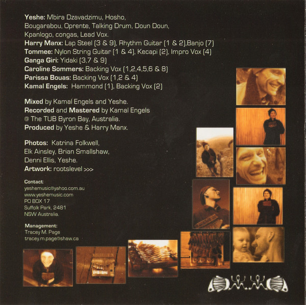 Yeshe (2) - World CitiZen (CD, Album) (Near Mint (NM or M-)) - Image 2