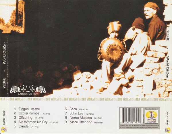 Yeshe (2) - World CitiZen (CD, Album) (Near Mint (NM or M-)) - Image 4