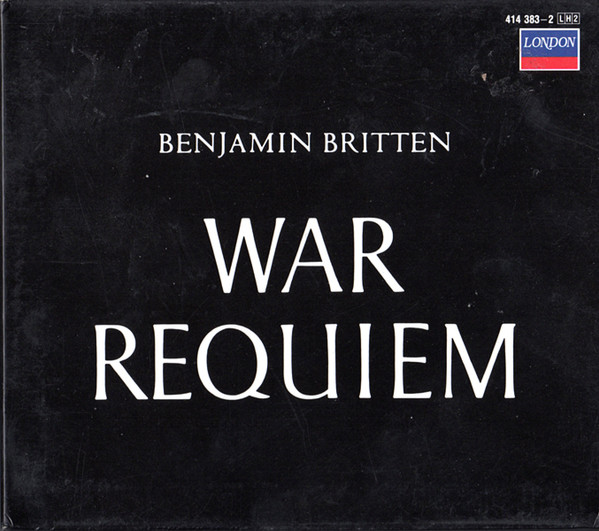 Benjamin Britten - Galina Vishnevskaya - Peter Pears - Dietrich Fischer-Dieskau - War Requiem (2xCD, Album, RE, RM, Car) (Near Mint (NM or M-))