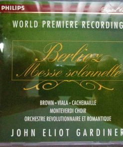 Hector Berlioz - Donna Brown, Jean-Luc Viala, Gilles Cachemaille, The Monteverdi Choir, Orchestre Révolutionnaire Et Romantique, John Eliot Gardiner - Messe Solennelle (CD, Album) (Near Mint (NM or M-))