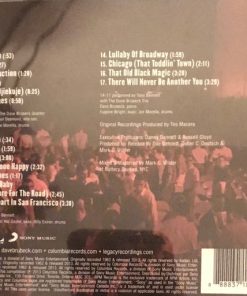 Tony Bennett / Dave Brubeck - The White House Sessions, Live 1962 (CD, Album) (Mint (M)) - Image 3