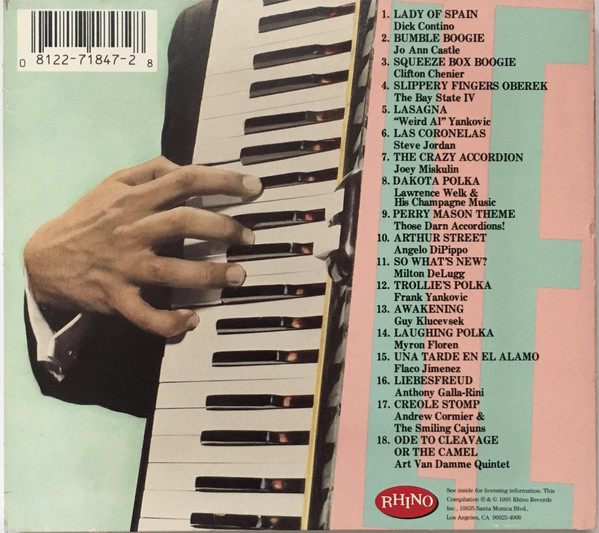 Various - Legends Of Accordion (CD, Comp, All) (Near Mint (NM or M-)) - Image 2