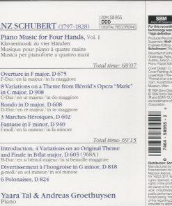 Alternative view of Franz Schubert, Duo Tal & Groethuysen - Piano Music For Four Hands, Vol. 1 (2xCD, Album) (Mint (M))
