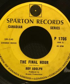 Roy Adolph - The Final Hour (7", Single) (Very Good (VG))