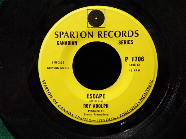 Roy Adolph - The Final Hour (7", Single) (Very Good (VG)) - Image 2
