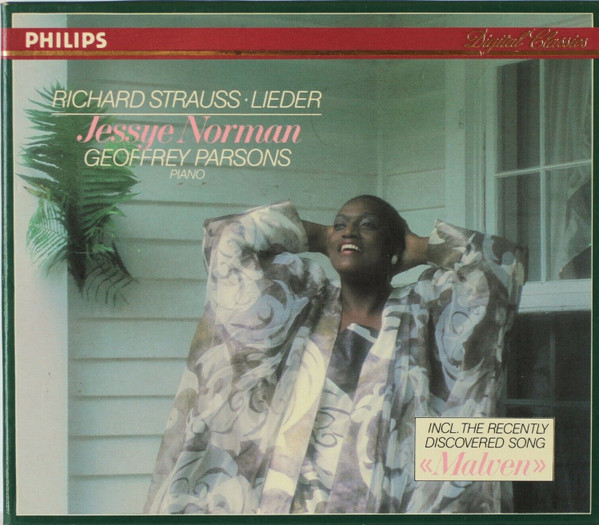 Richard Strauss - Jessye Norman, Geoffrey Parsons (2) - Lieder (CD, Album, Sli) (Near Mint (NM or M-))