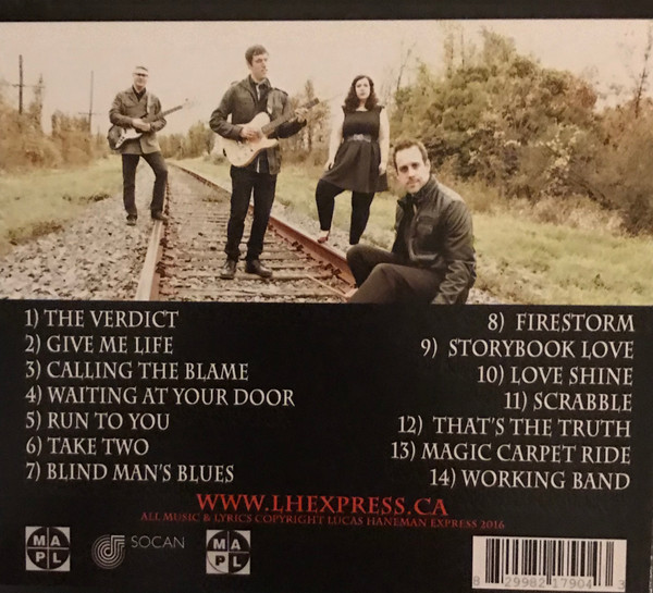 Lucas Haneman Express - Tearing Up The Rails (CD, Album) (Mint (M)) - Image 3