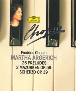 Frédéric Chopin, Martha Argerich - 26 Preludes / 3 Mazurken Op. 59 / Scherzo Op. 39 (CD, Comp, RP) (Near Mint (NM or M-))