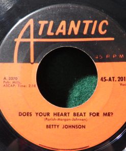 Betty Johnson - Does Your Heart Beat For Me? / You And Only You (7", Single) (Very Good (VG))