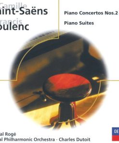 Pascal Rogé, Charles Dutoit, Royal Philharmonic Orchestra - Saint-Saens - Piano Concertos Nos. 2 & 4, Poulenc - Piano Suites (CD) (Near Mint (NM or M-))